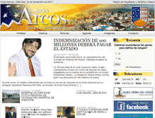 Tablet Screenshot of abogadoarcos.com